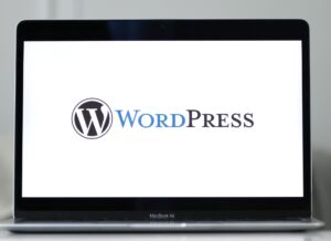 prikaz wordpress sajta na laptopu